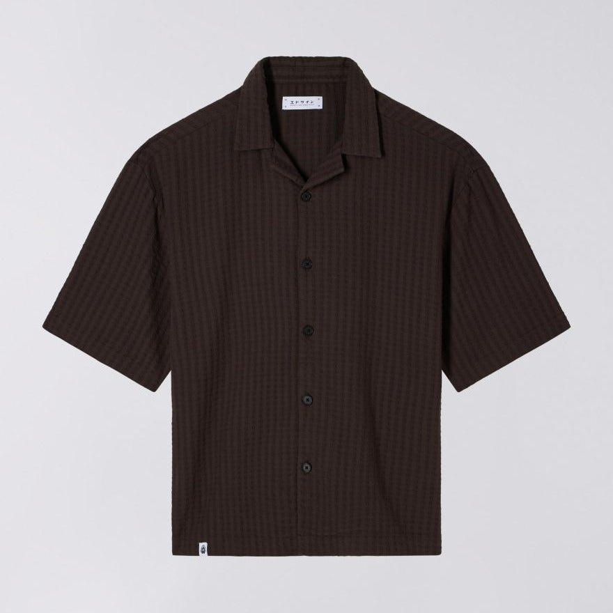 Edwin Saga Shirt - Brown Waffle