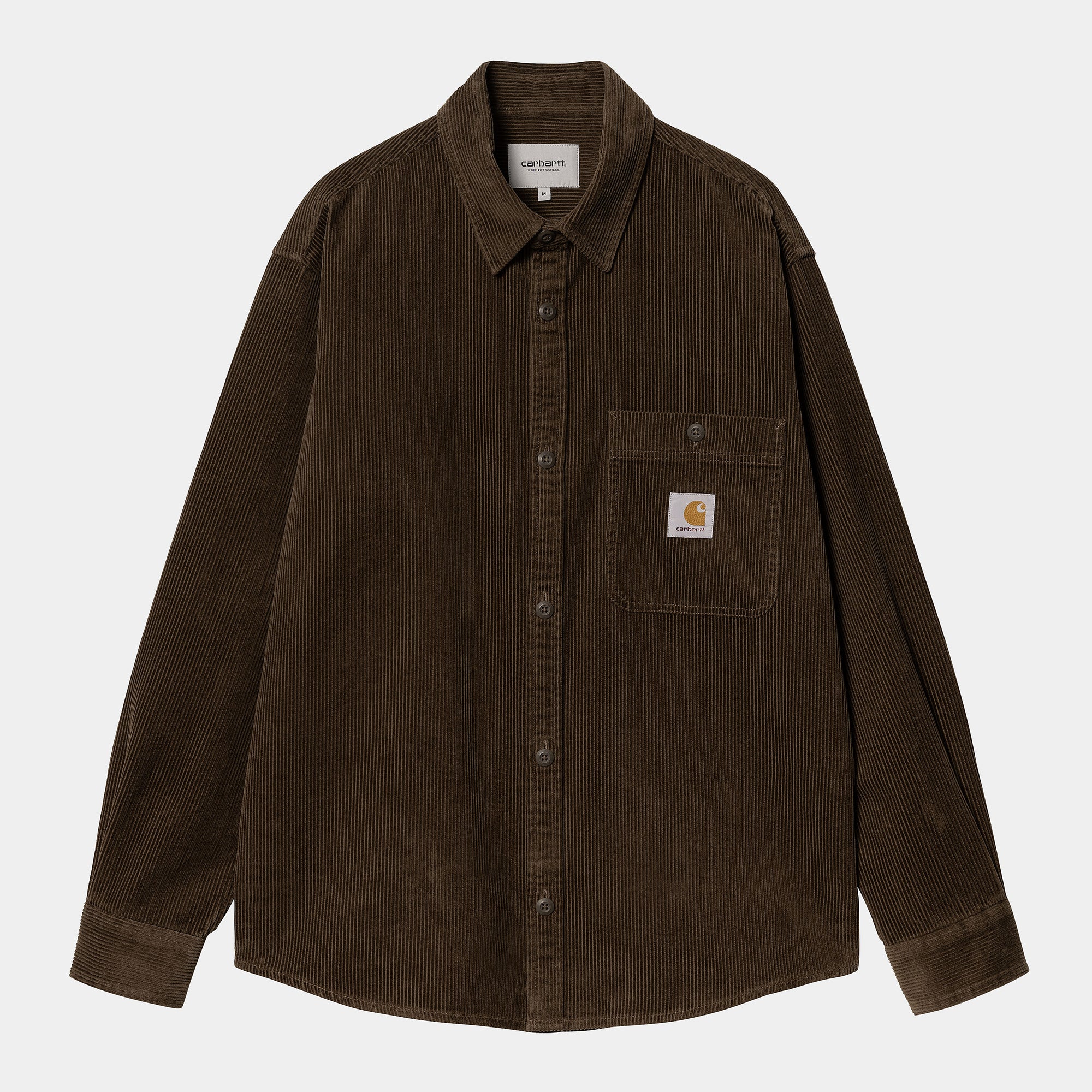 Carhartt WIP LS Flint Shirt - Chocolate