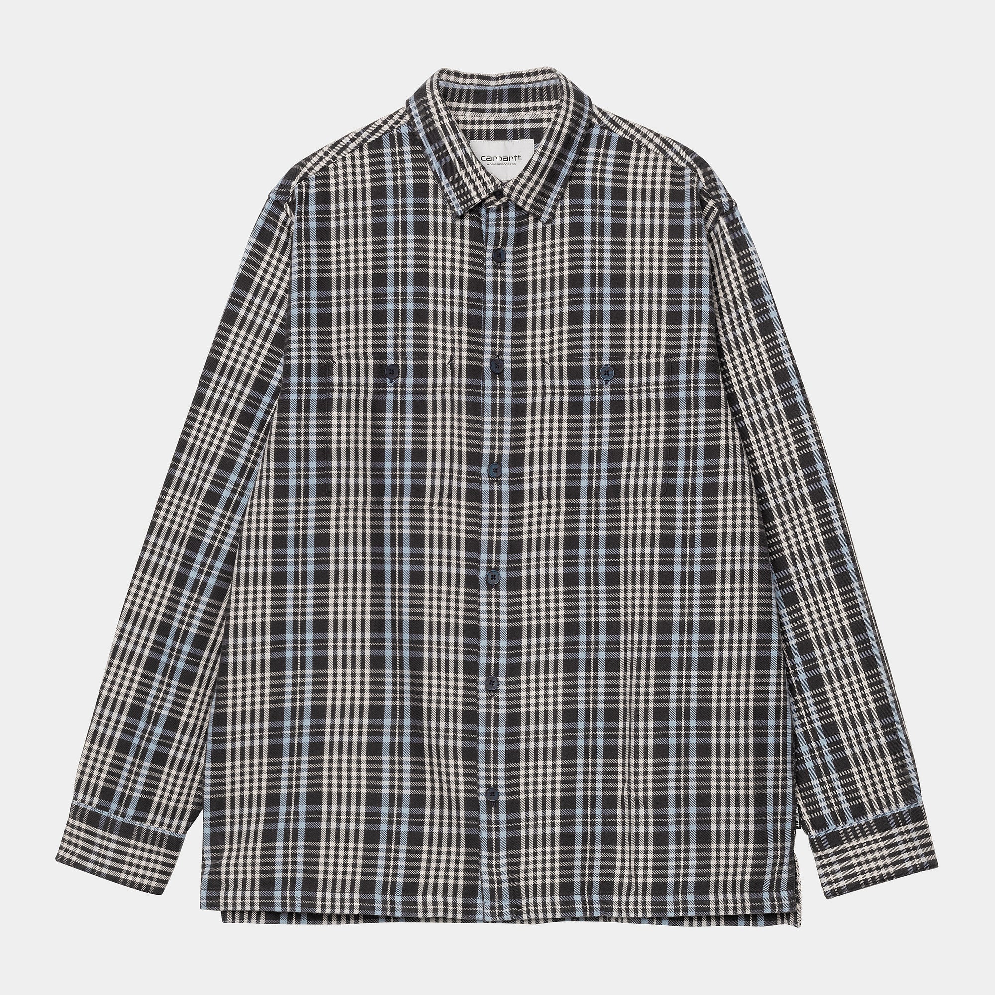 Carhartt WIP LS Mandlik Shirt - Dark Navy