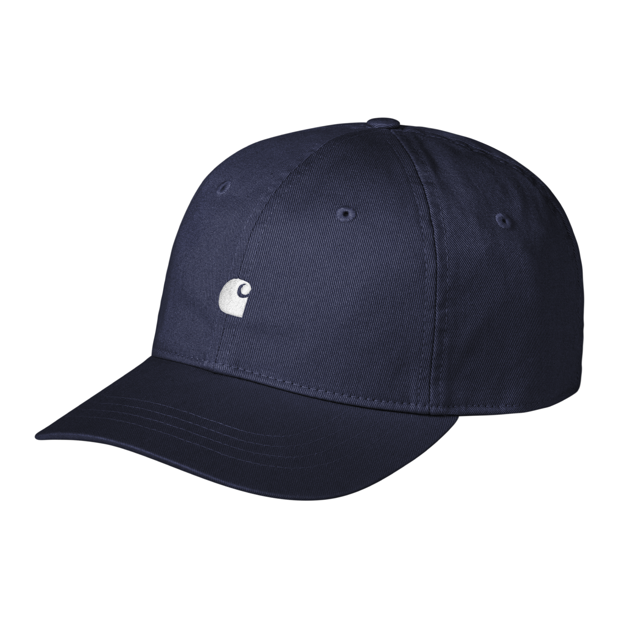 Carhartt WIP Madison Logo Cap - Air Force Blue / White