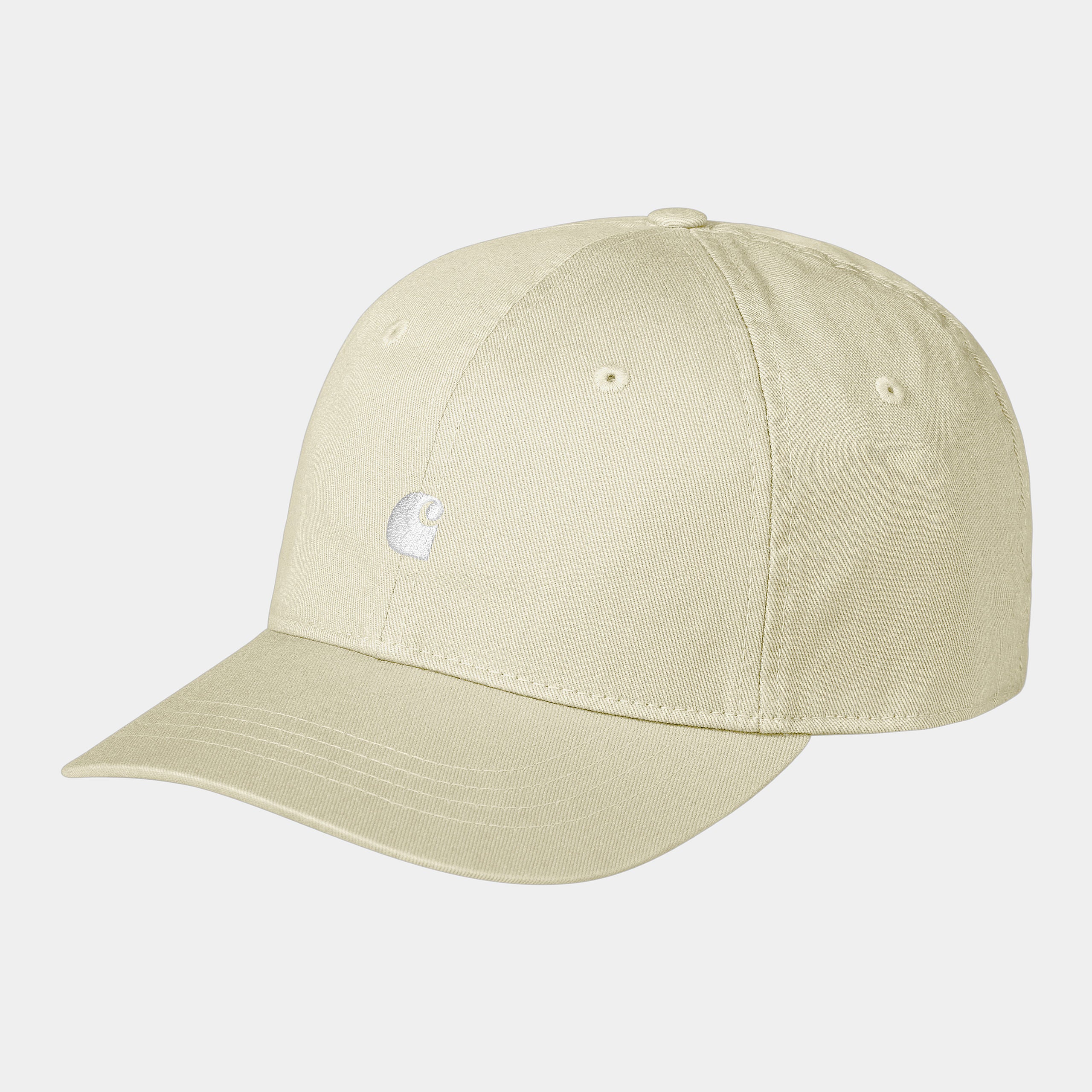 Buy the Carhartt WIP Madison Logo Cap - Beryl / White | Jingo Clothing