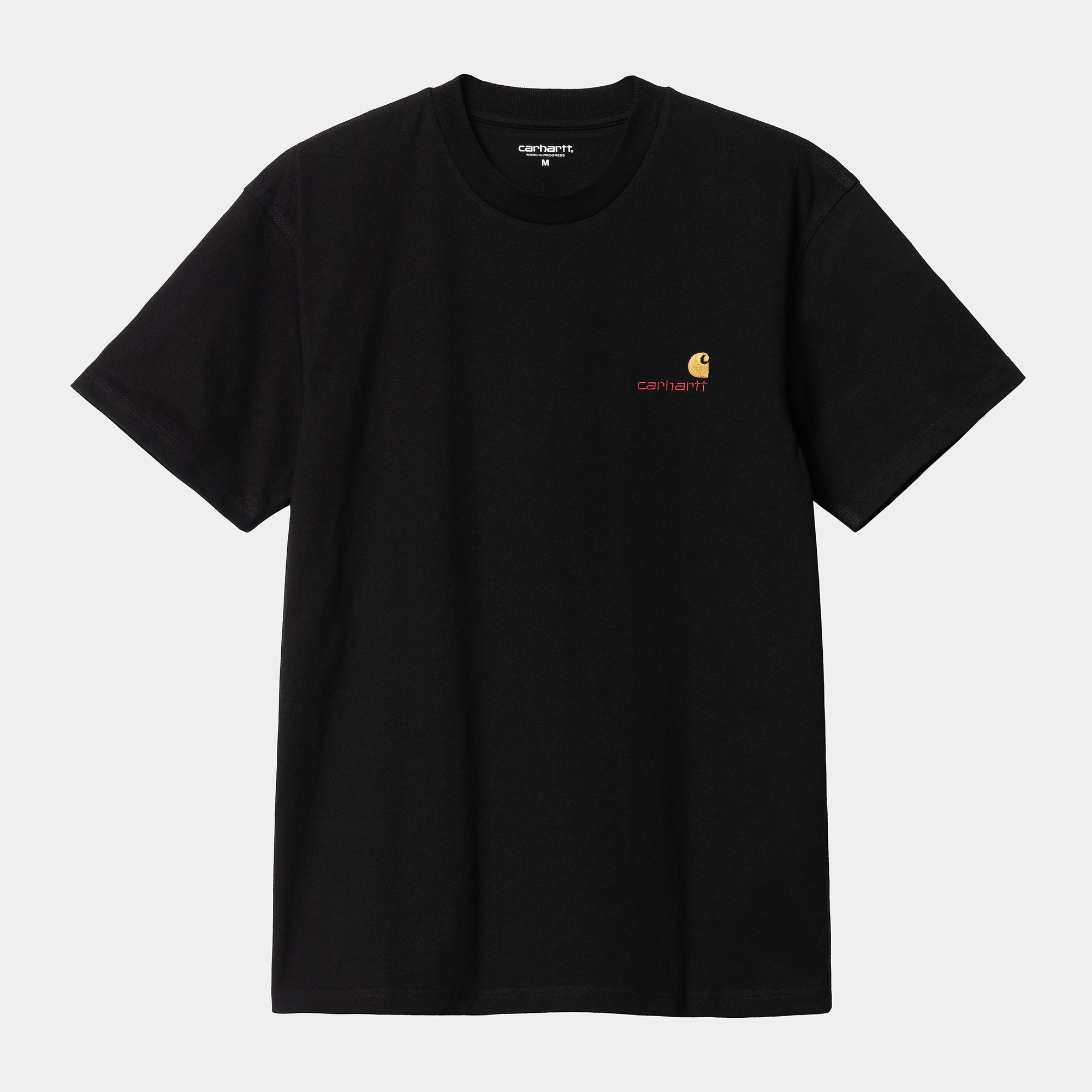 Carhartt WIP American Script T-Shirt - Black