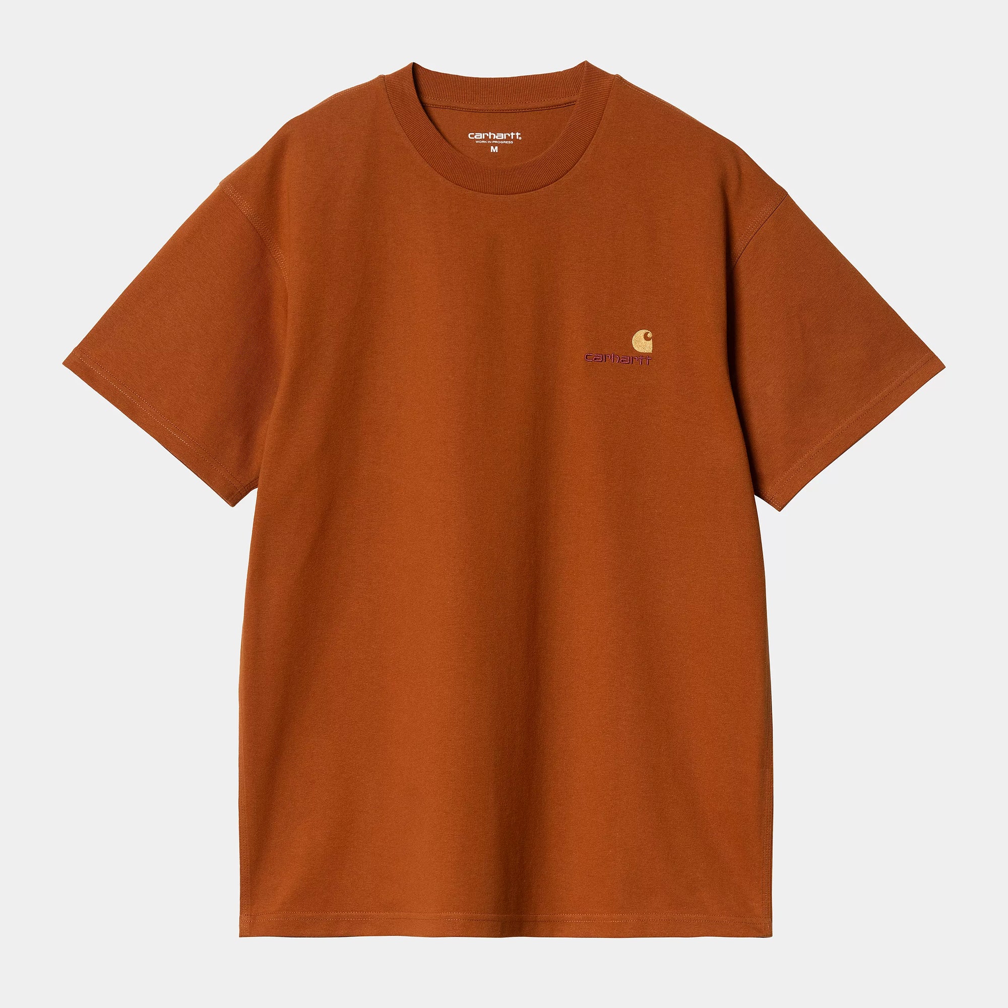 Carhartt WIP American Script T-Shirt - Sienna