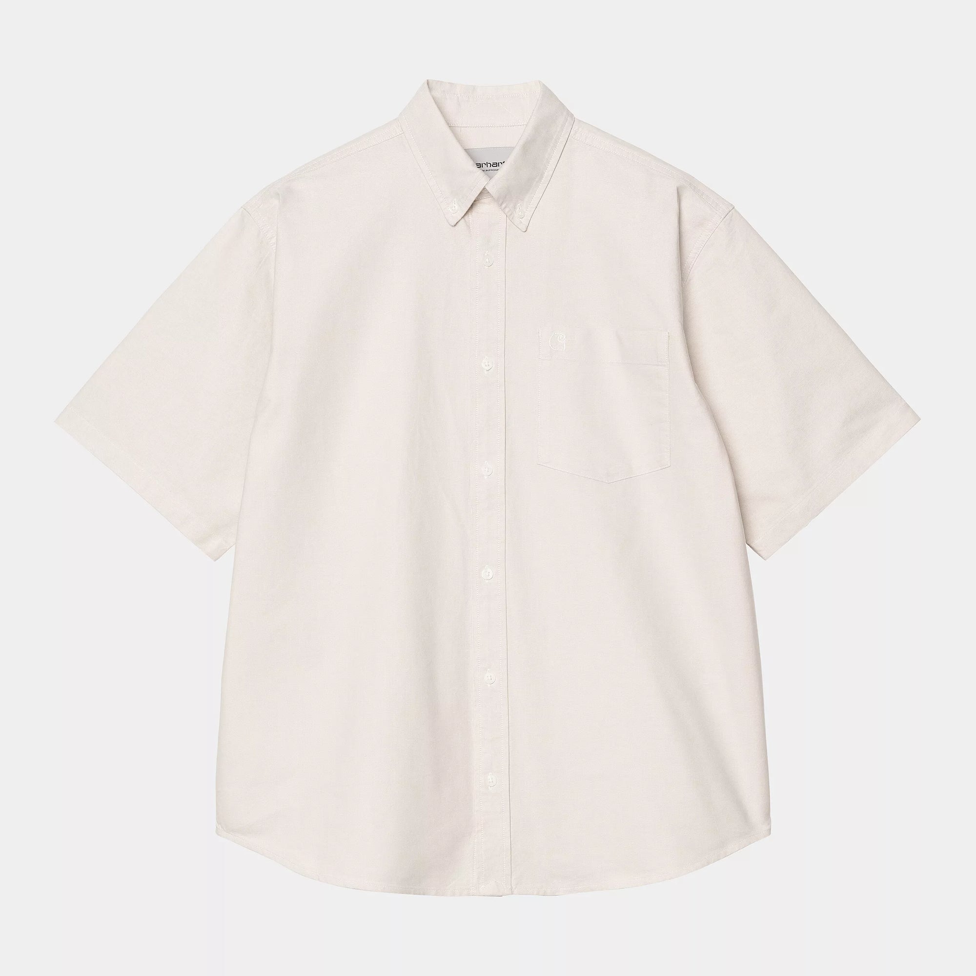 Carhartt WIP Braxton Shirt - Fleur De Sel / Wax