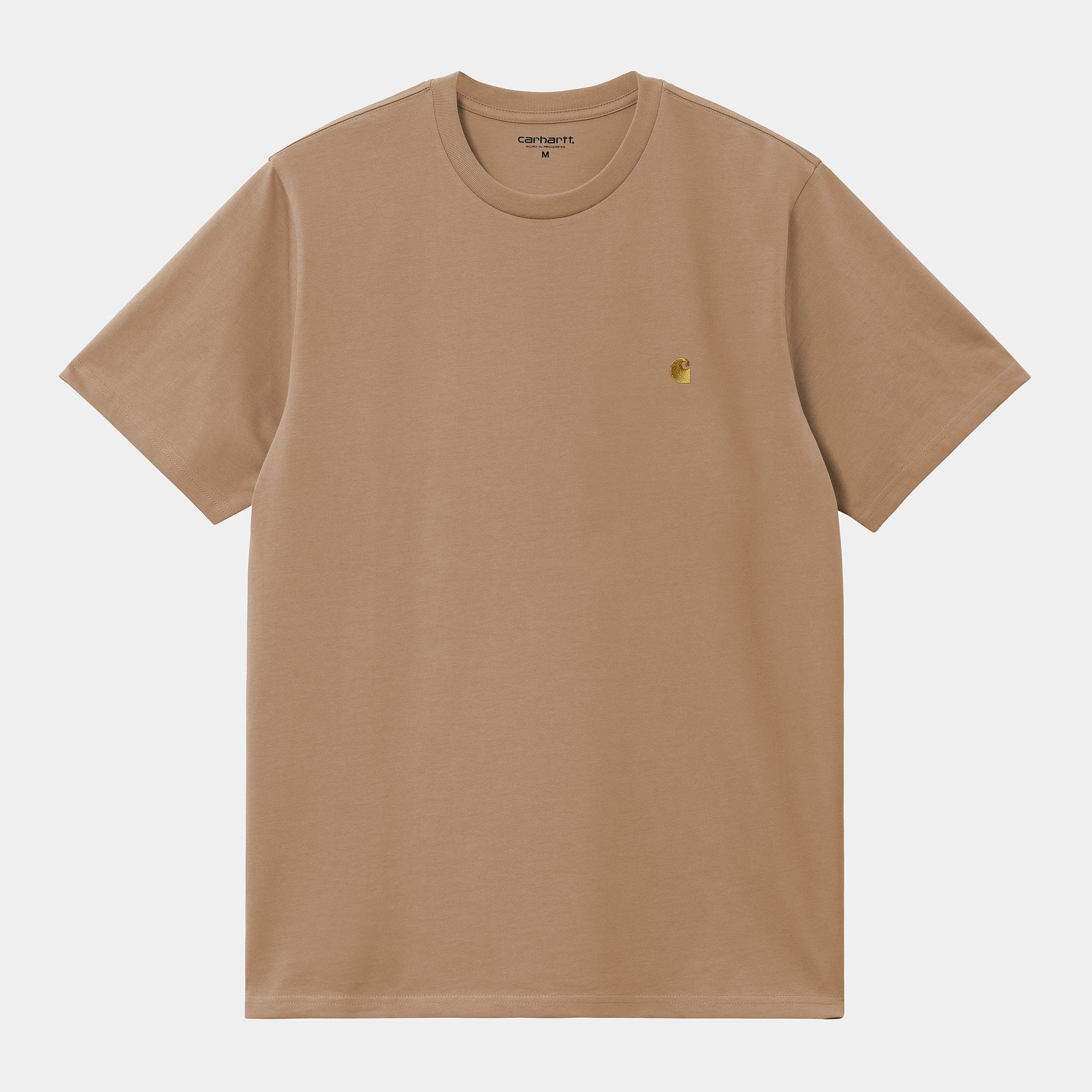 Carhartt WIP Chase T-Shirt - Peanut / Gold