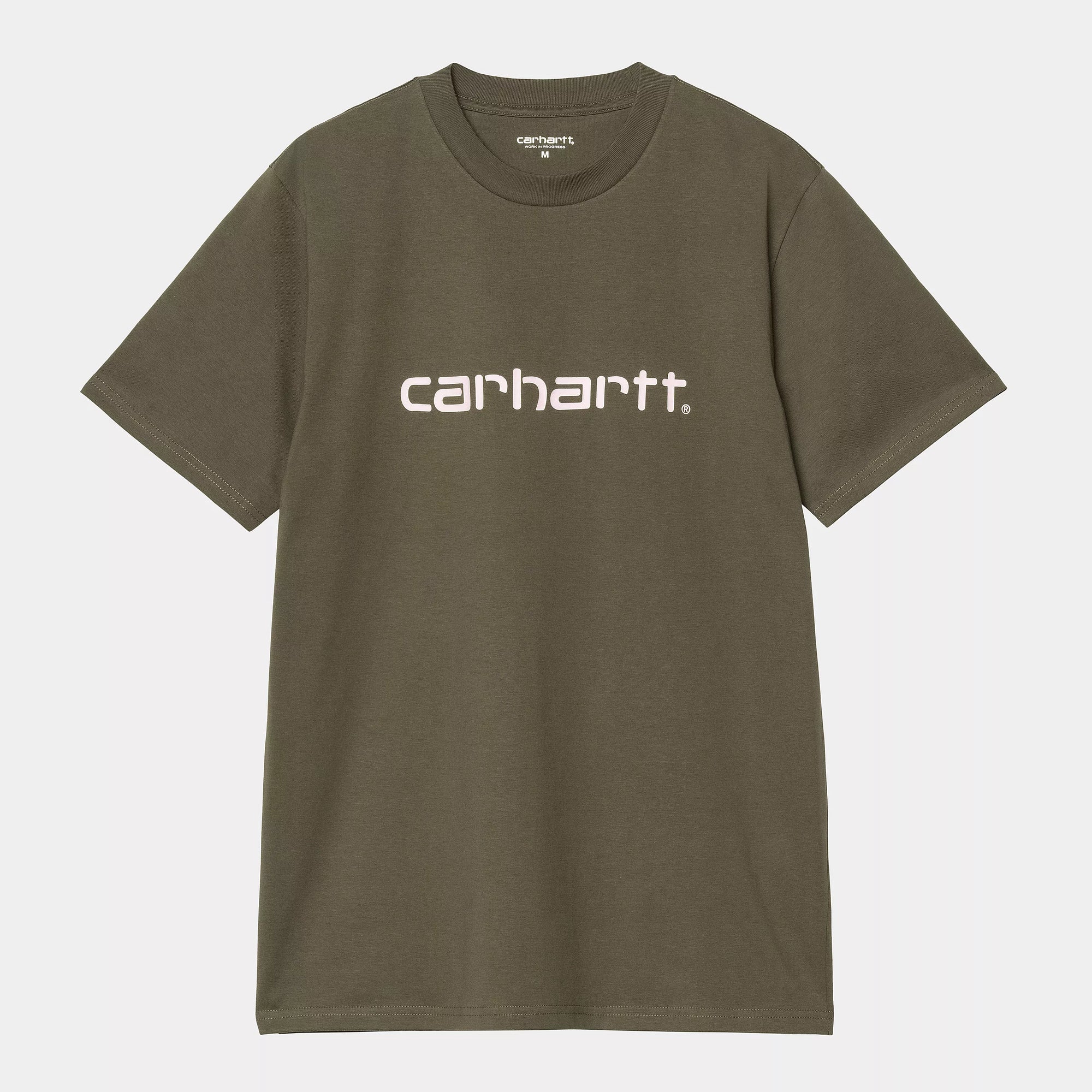 Carhartt WIP Script T-Shirt - Turtle / Air Pink