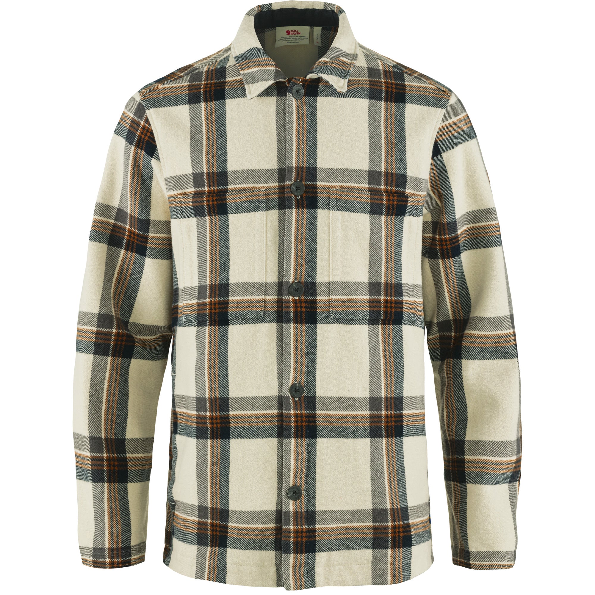 Fjallraven Singi Flannel Overshirt - Chalk White