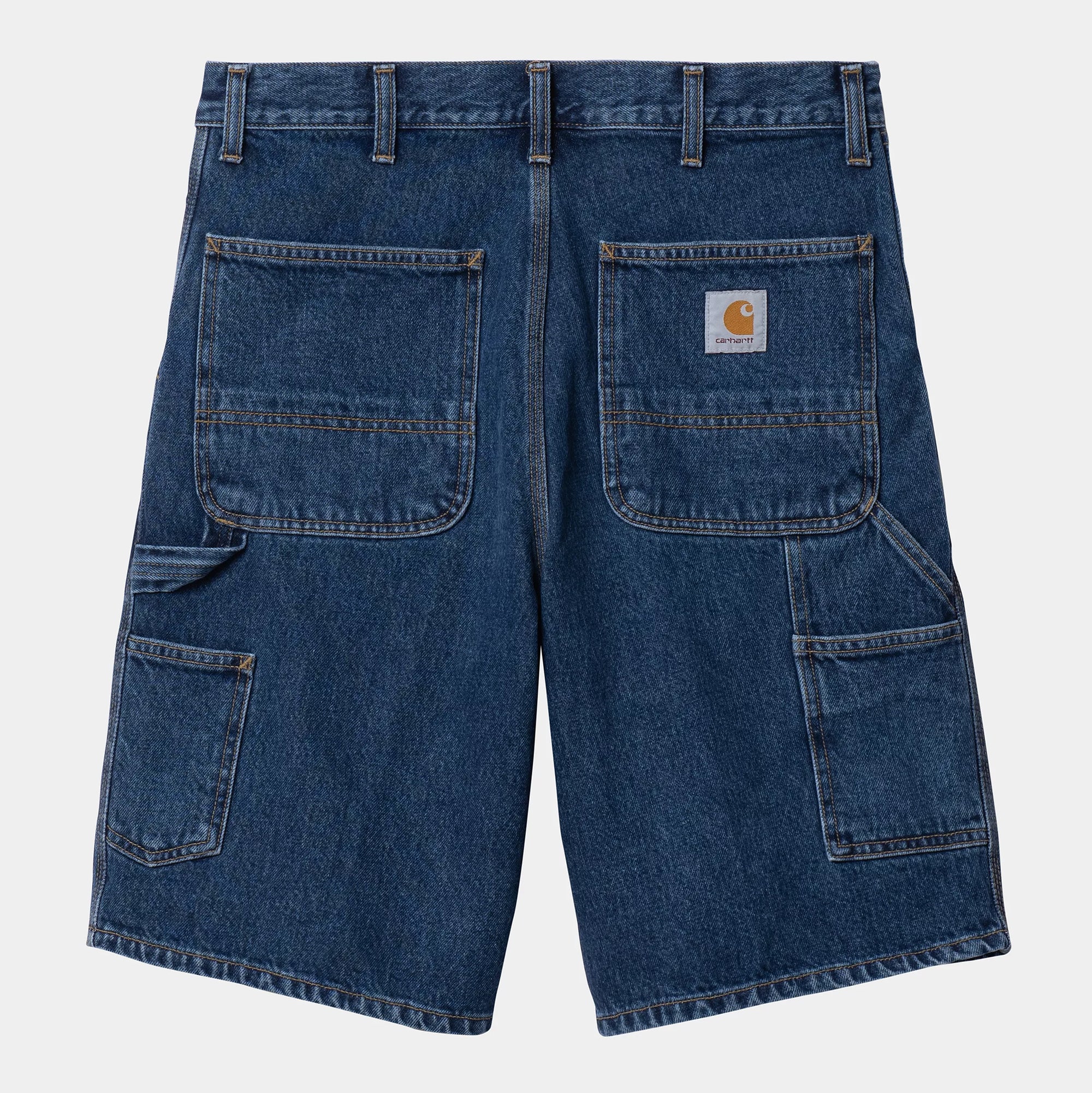 Carhartt WIP Single Knee Short - Blue Stone Wash