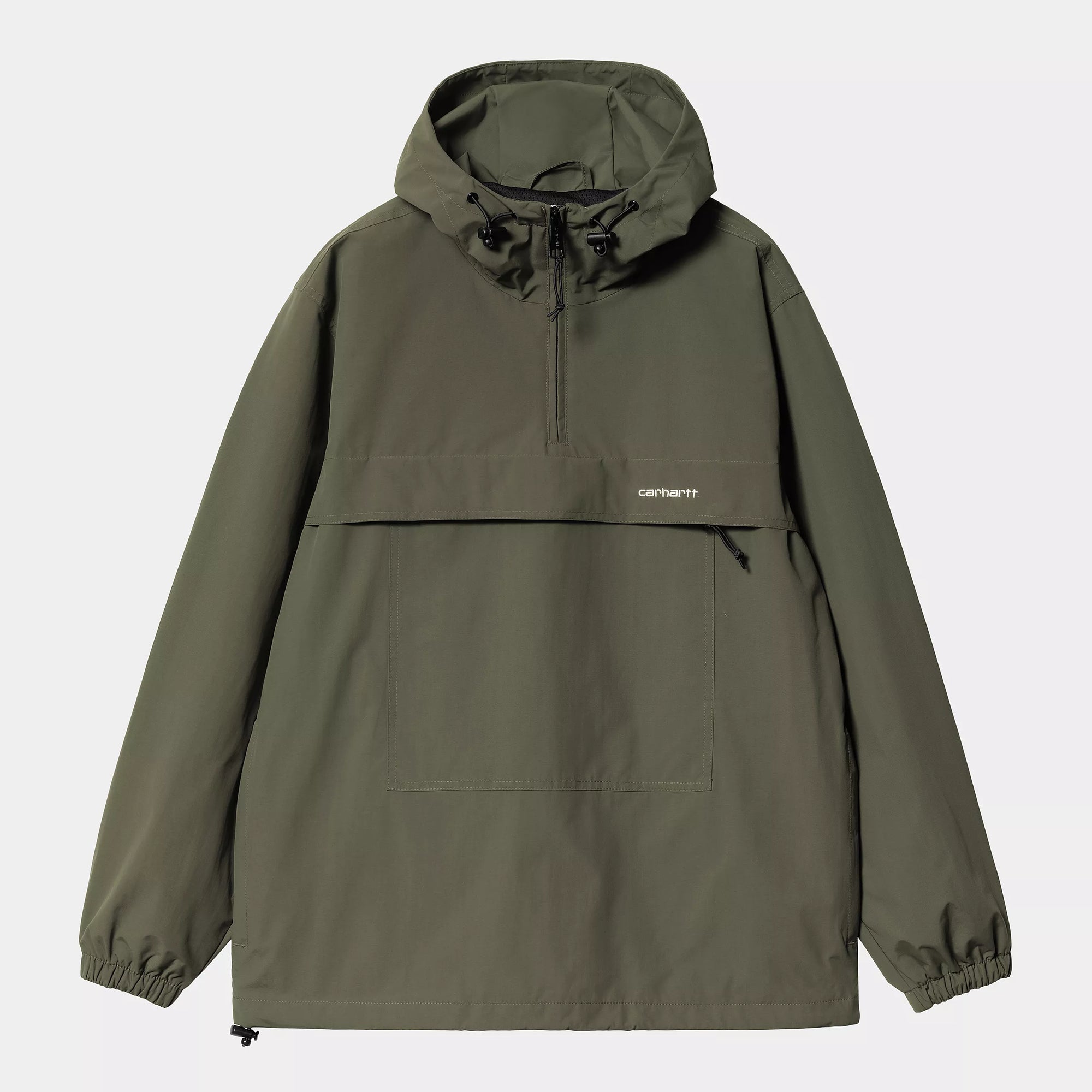 Carhartt WIP Windbreaker Pullover - Turtle / White