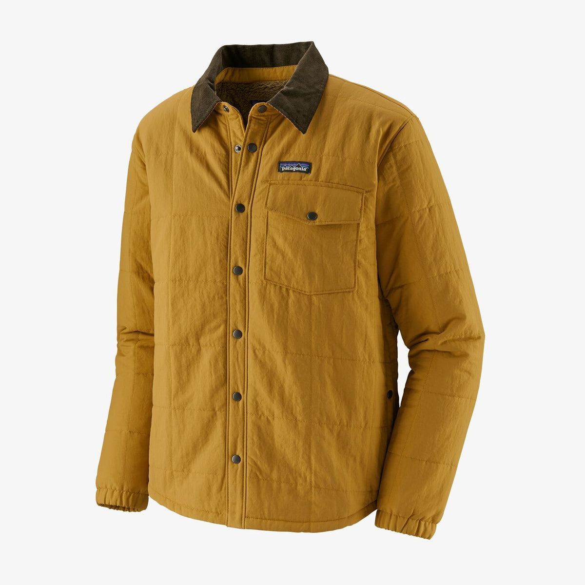 Buy The Patagonia Isthmus Quilted Shirt Jacket - Buckwheat Gold |Jingo ...