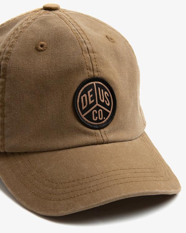 Buy the Deus Ex Machina Raul Cap - Tan | Jingo Clothing