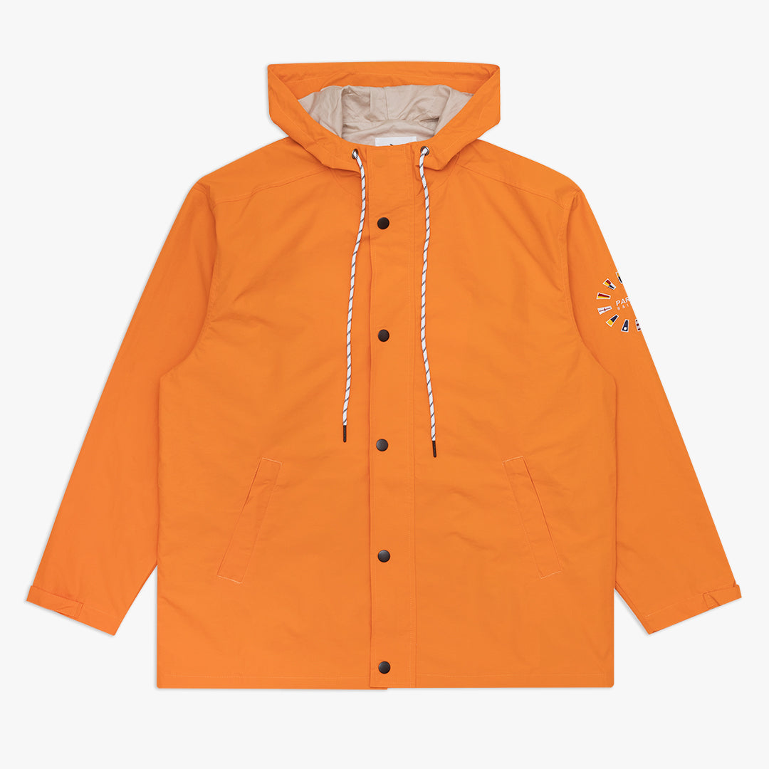 Vans hot sale orange windbreaker