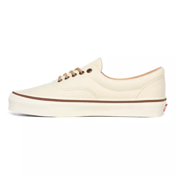 Vans white 2025 and tan