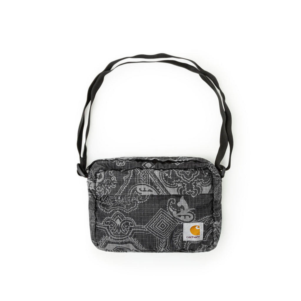 Carhartt WIP Verse Shoulder Bag Black - VERSE PRINT, BLACK