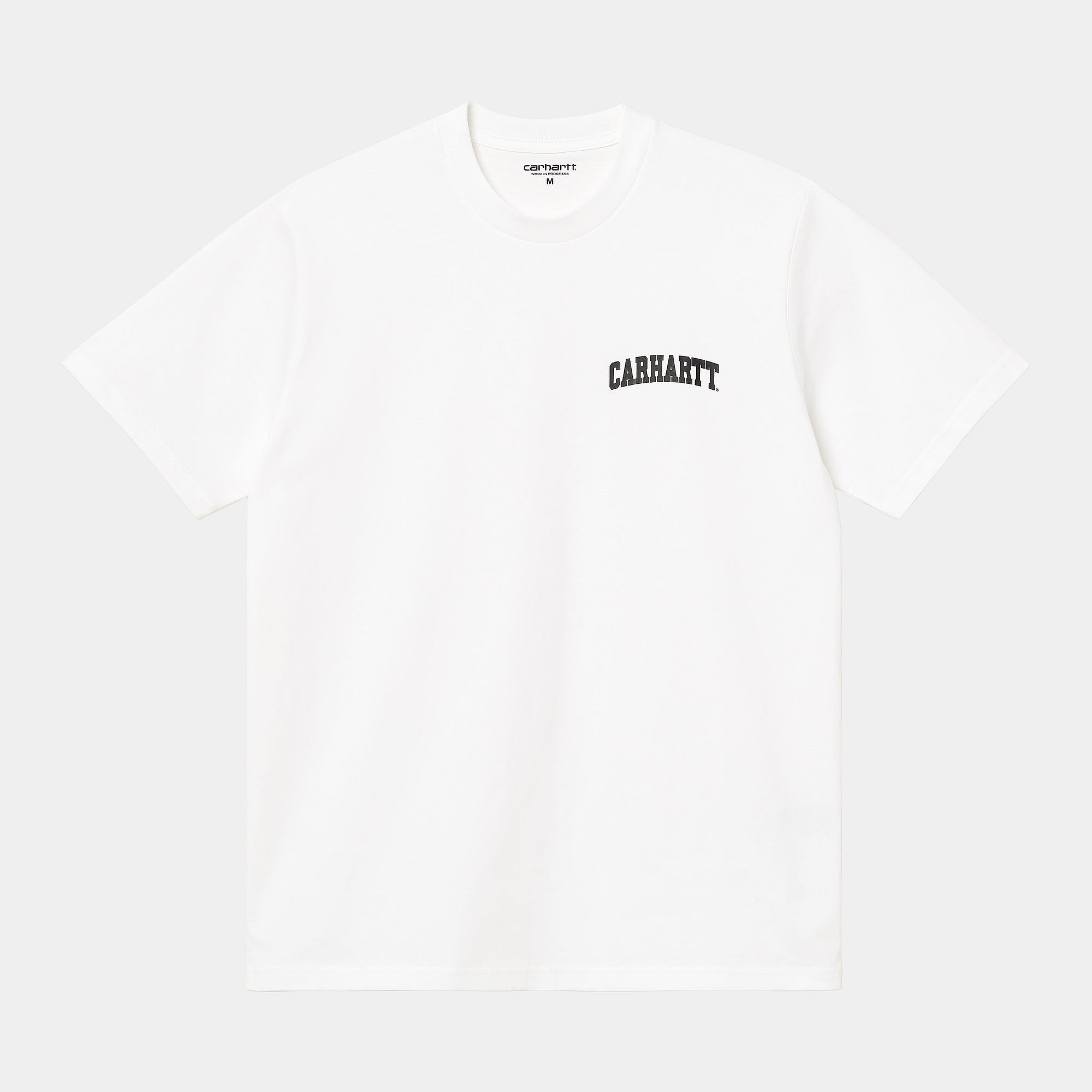 Carhartt WIP University Script T-Shirt - White / Black