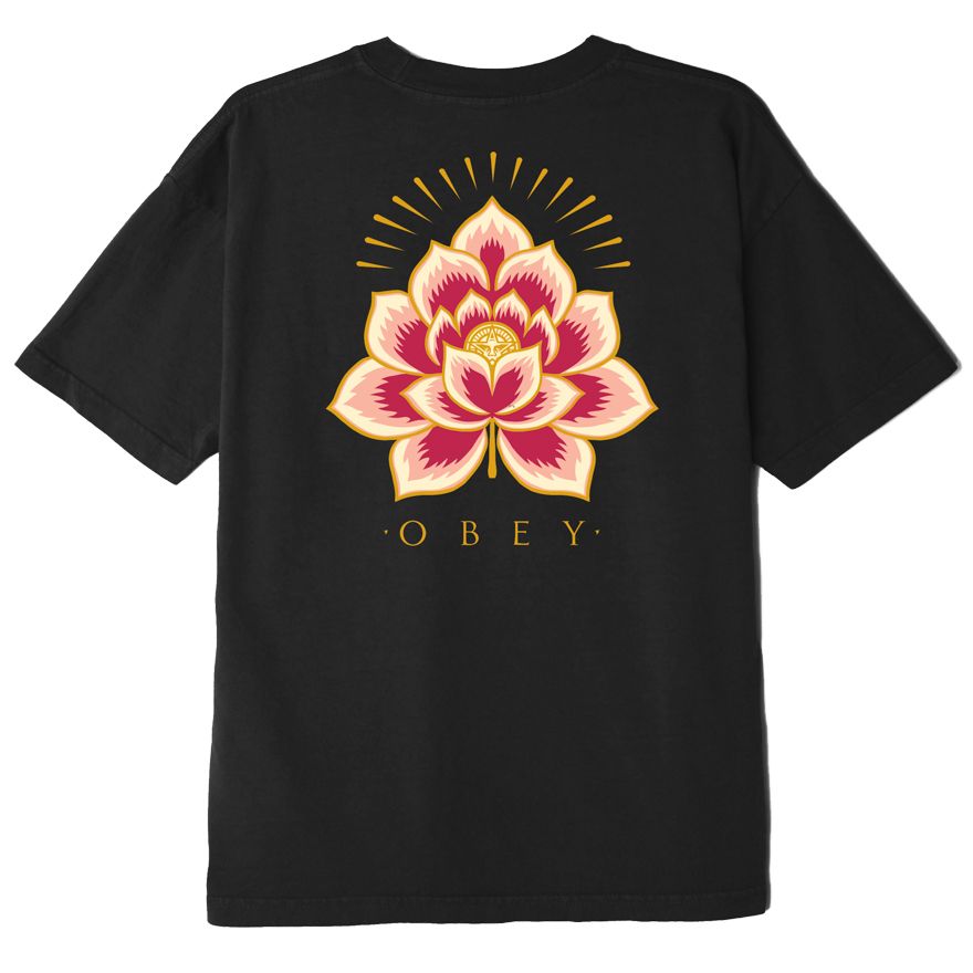 Lotus T-Shirt, Black